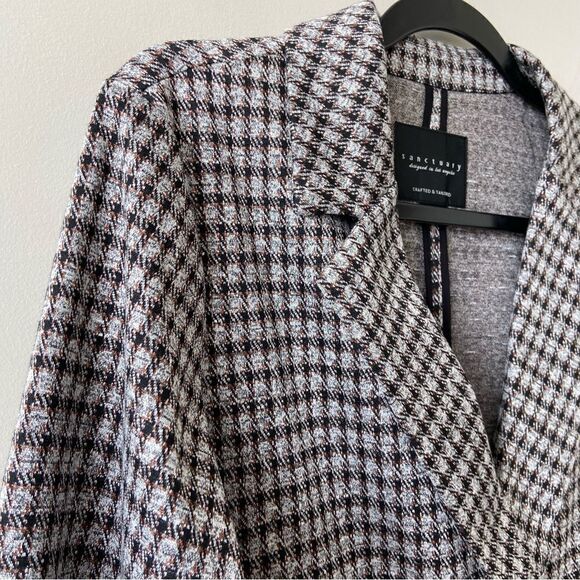 Sanctuary-plaid midi Length Lighter Weight Fall Jacket - Picture 10 of 12